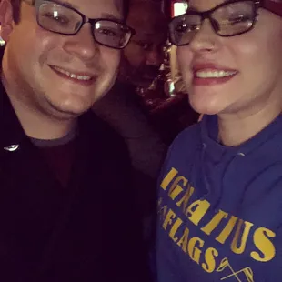 Main bar, television.