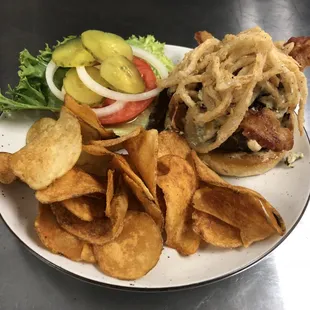 Burger of the month...Blackened Bleu