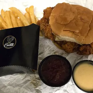 chicken wings and fried chicken, food