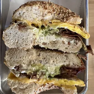 Wake'n bacon, add avocado