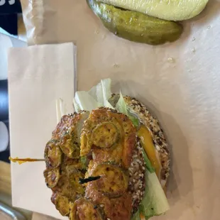 The Dirty on an jalapeño everything bagel