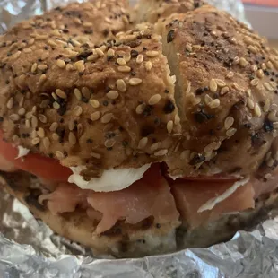 Lox on everything