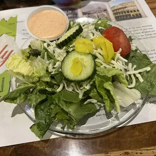 Side Salad w/ Creamy Parmesan dressing