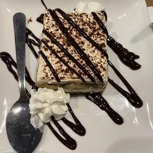 Tiramisu for dessert-delicious!