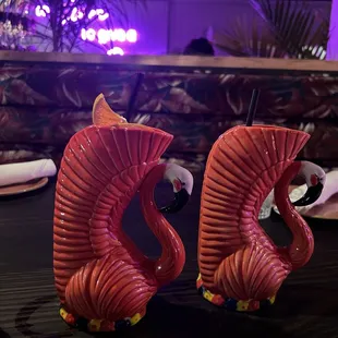 Flamingo drinks