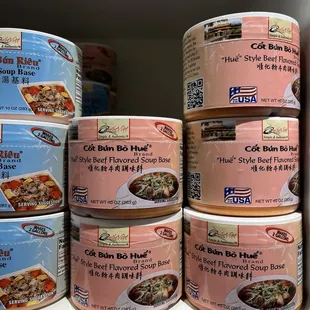 Authentic food items