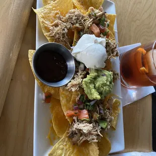 Surfing Pig Nachos - Half Order