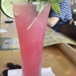 Hibiscus Mojito