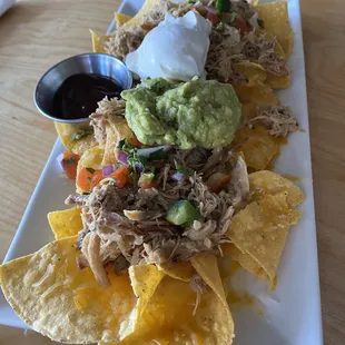Surfing Pig Nachos - Half Order
