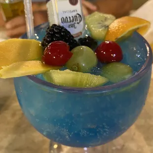 Cocktail-can't remember the name. Boy! Was that good!