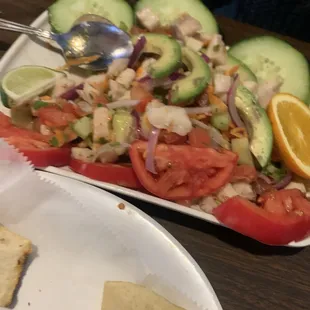 old Ceviche de Pescado (Fish Ceviche)