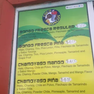 Chamoyaso de Mango is so good!