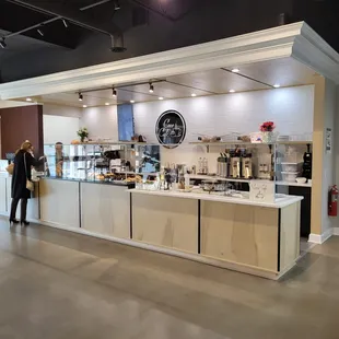 The picture speaks for itself! Nicest customer service area I've seen in any coffee shop!