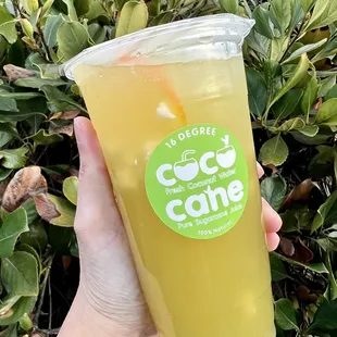 Orange coco cane