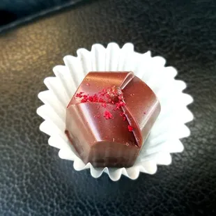 Raspberry creme truffle $3