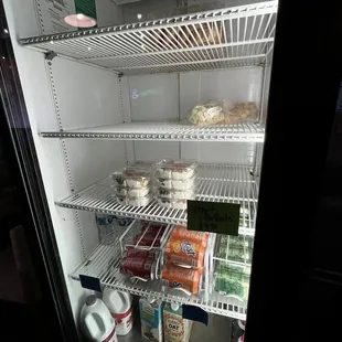 the inside of a refrigerator