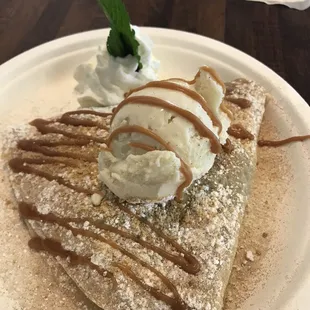 Apple Pie Crepe