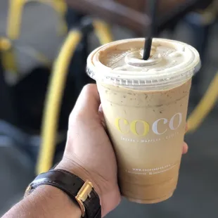 Coco Addiction with oat milk