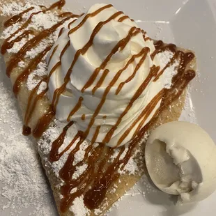 Banana Foster Crepe