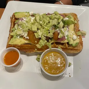 Chicken Avocado Crepe