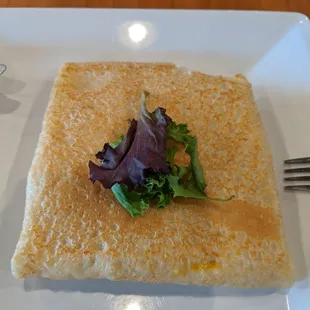 Turkey and Cheddar Crepe