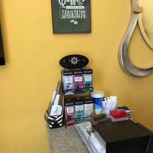 Coffee and Tea items