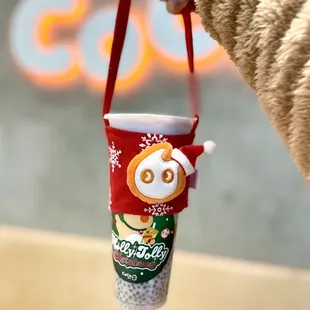 Holiday cup holder
