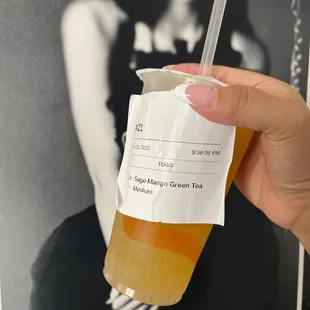 Mango Green Tea
