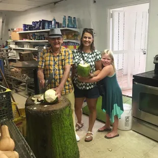 Fresh coconut water