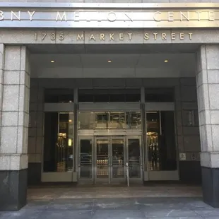 Entrance to the BNY Mellon Center, come say hi and grab some lunch!