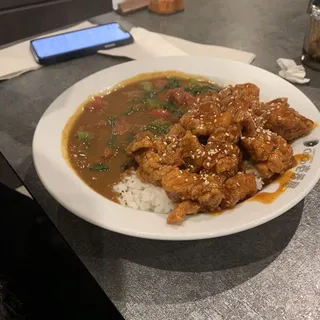 Spicy Teriyaki Fried Chicken