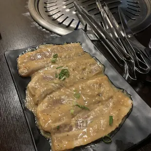 Miso pork belly