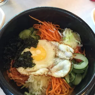 Spicy Pork Hot Pot Rice Bowl
