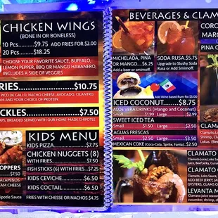 Coko Loko menu