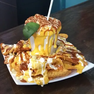 Elote Chorreado