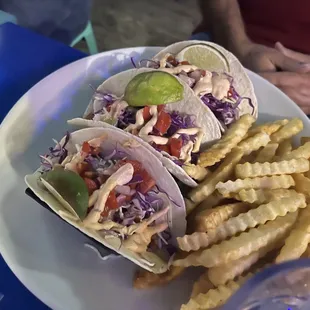Swimp tacos