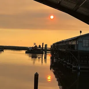 Stunning Sunset from the inside