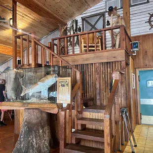 the inside of the restaurant