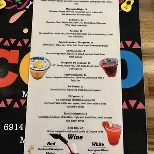 Menu Sept 2024