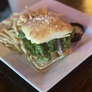 Chicken bacon wrap... without the wrap