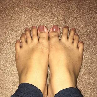 I love nudes! OPI: Chocolate moose.