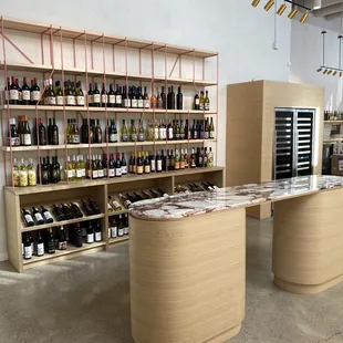 the wine selection