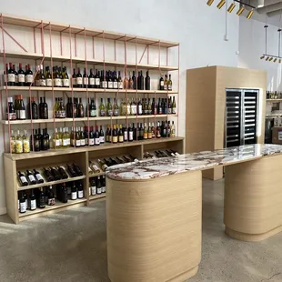 the wine selection