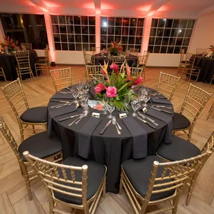 Round Table set up in Coco Room