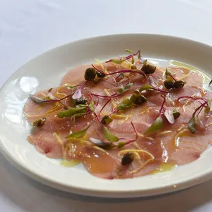 Ahi Tuna Carpaccio