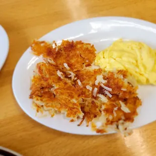 Eggs and potatoes