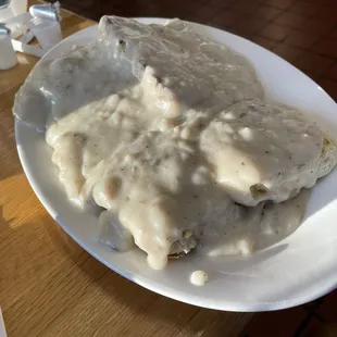 Biscuits and gravy