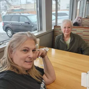 Mom and I