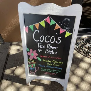 Outside- they have outdoor seating