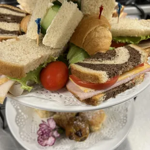 High Tea Finger Sandwiches!